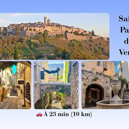 Lejlighed La Perle Du Sud - Vue Exceptionnelle Villeneuve-Loubet