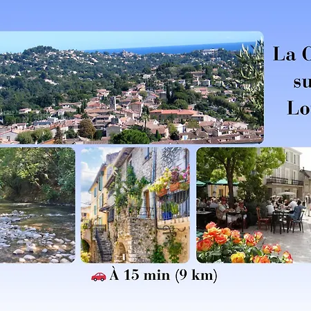 Lejlighed La Perle Du Sud - Vue Exceptionnelle Villeneuve-Loubet